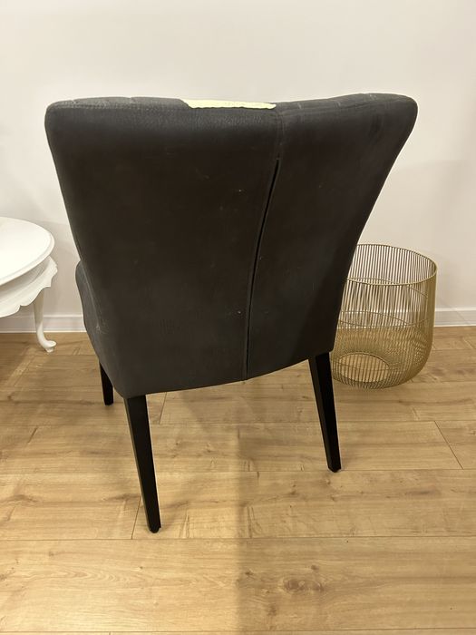 WYPRZEDAŻ  Fotel nowoczesny designerski czarny