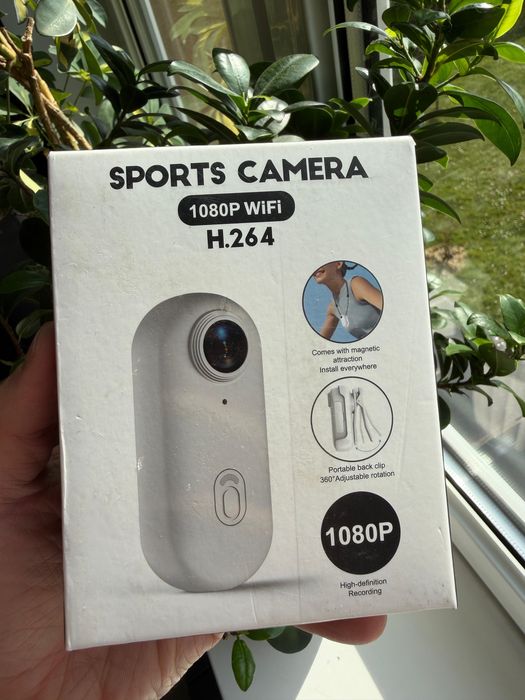 Mini Kamera Sportowa HD 1080p Wodoodporna