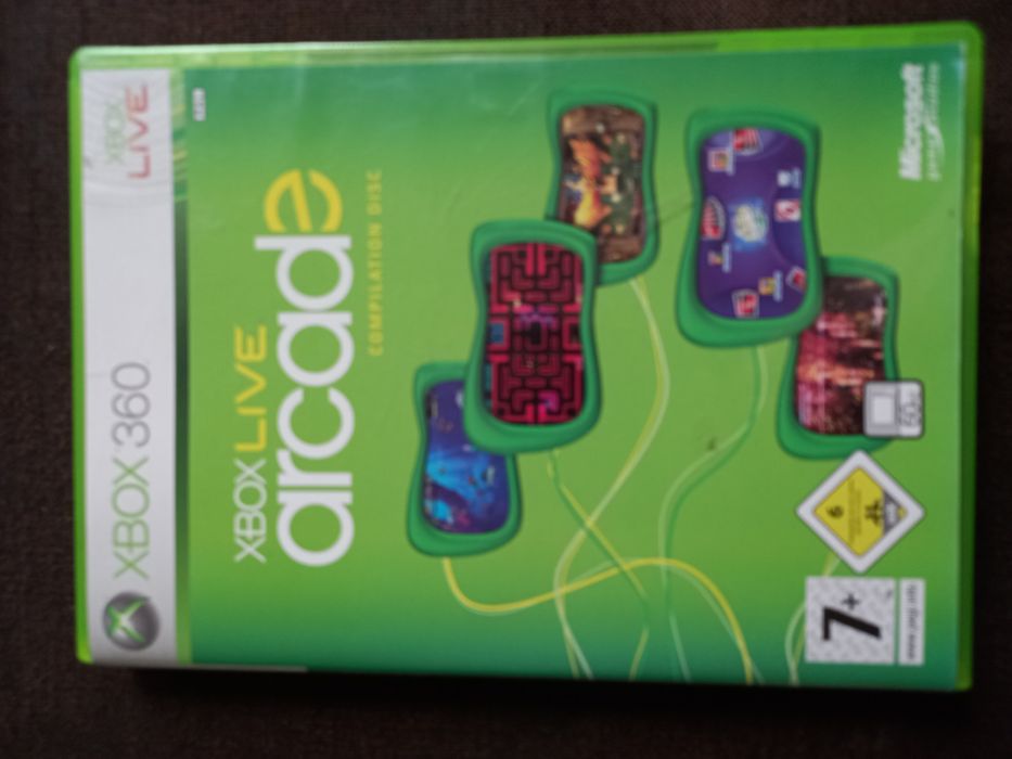 Gra Arcade na konsolę xbox 360 Pac-man i inne gry