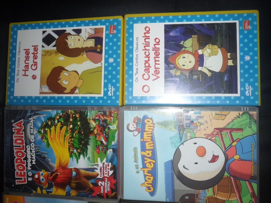 DVD de animação infatil originais