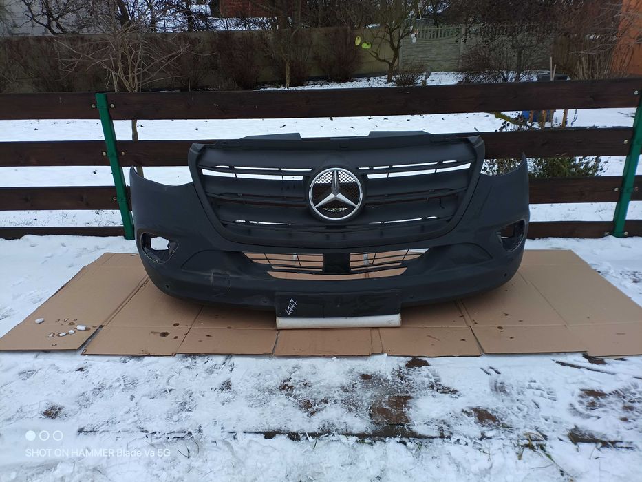 Zderzak przedni Mercedes Sprinter 2017-> W907 W910 pdc halogeny nr4777