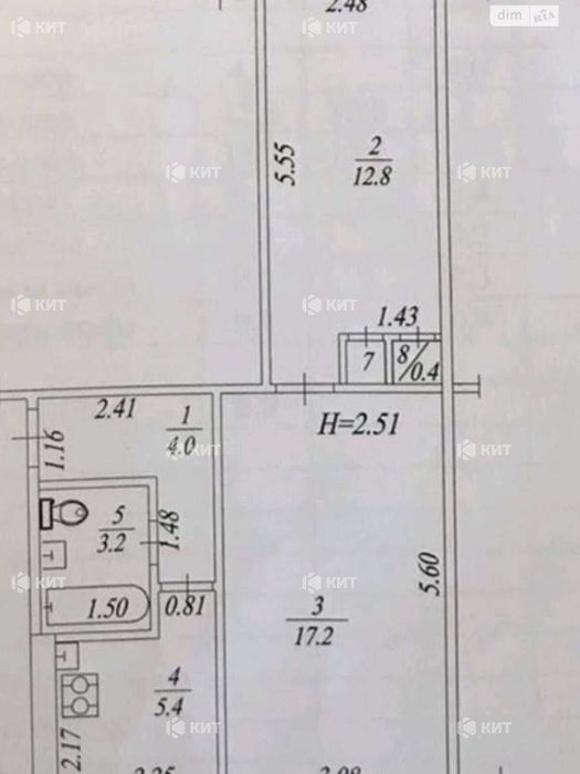 2к. 44м2 Салтовка, 607 мрн., м. Салтовская, Тракторостроителей пр. 89Б, RE-135886 - Більше