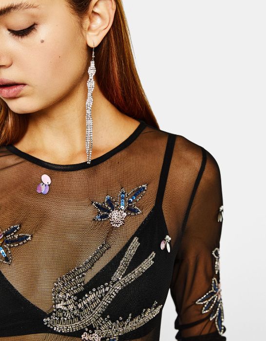 Top Bershka NOVO c/etiqueta
