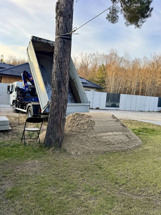 Piasek płukany do piaskowania,czarnoziem, mała mini wyrotka