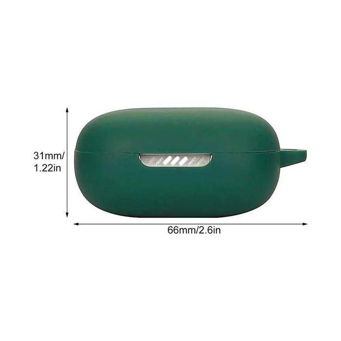 Чехол силиконовый на наушники JBL Wave Flex + карабин!