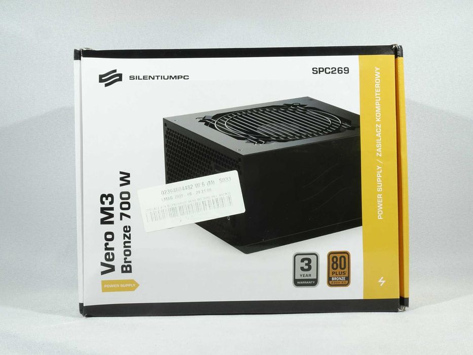 Zasilacz komputerowy SilentiumPC (obecnie ENDORFY) Vero M3 Bronze 700W