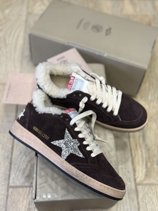 Кроссовки женские зимние golden goose