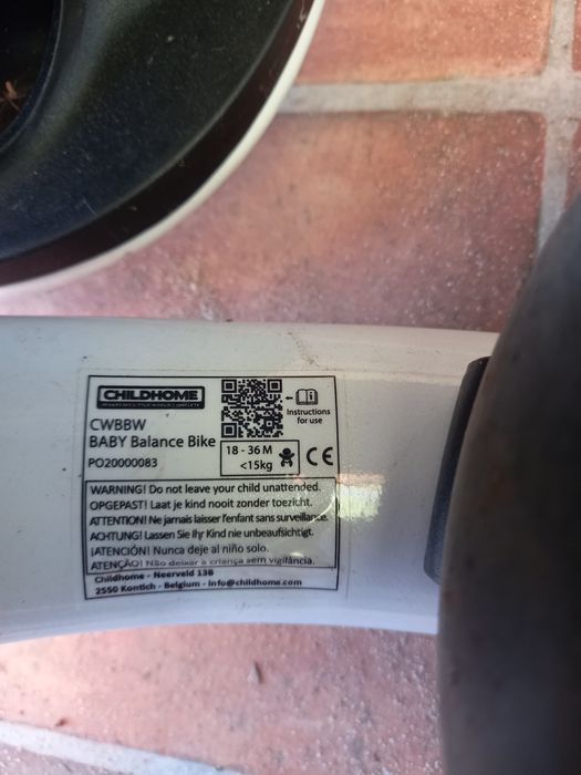 Pierwszy Rowerek biegowy vrooom