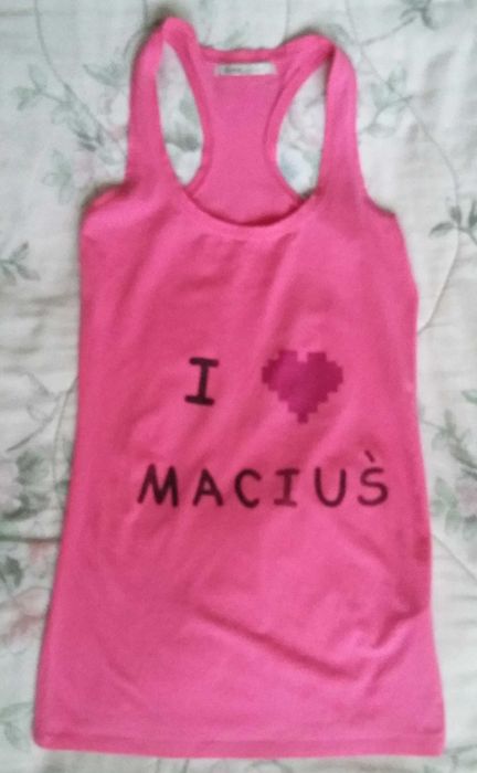 Bluzka, koszulka na ramiączkach rozmiar S