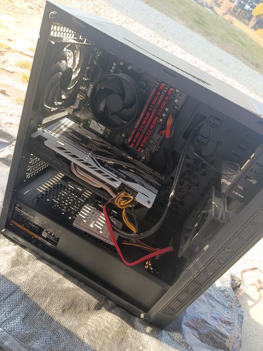 Komputer do gier/zadań biurowych+ monitor+klawiatura i myszka