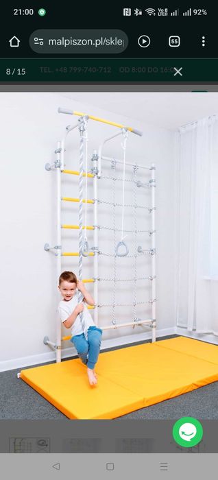 Drabinka gimnastyczna Next