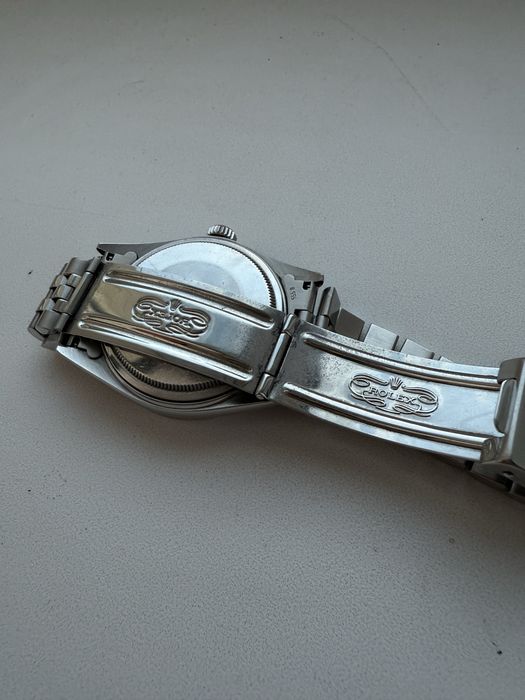 Rolex Datejust 36 Silver tapestry dial staal-Automaat (1985 watch only)