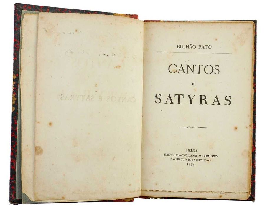 Bulhão Pato – com dedicatória a Alberto Pimentel (1873)