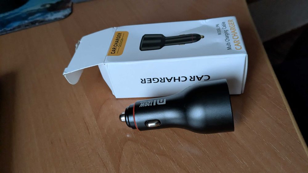 Супершвидка автомобільна зарядка Xiaomi Car Charger 120W (G21 / P6), 2 USB