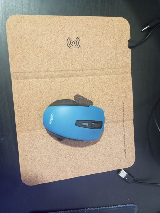 Wireless charger mausepad
