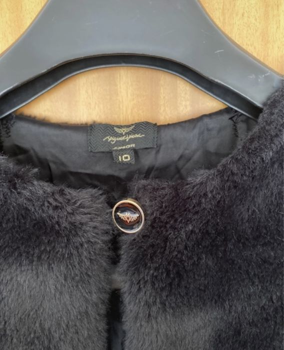 Casaco de pelo menina Miguel Vieira