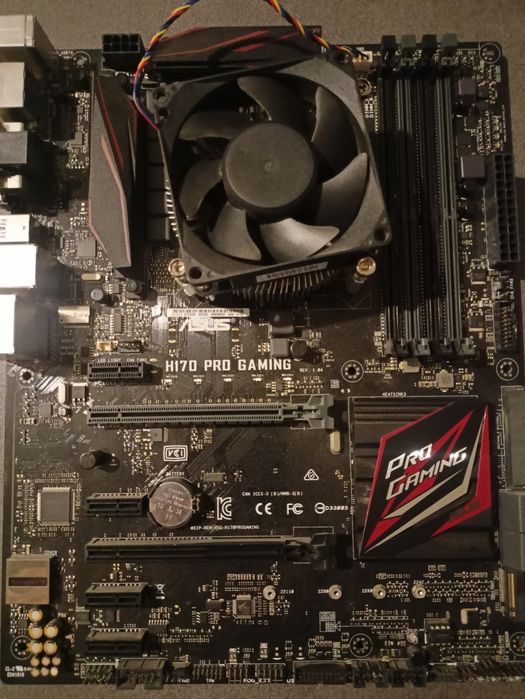 Płyta główna Asus H170 Pro Gaming + I3 7100 3.9ghz
