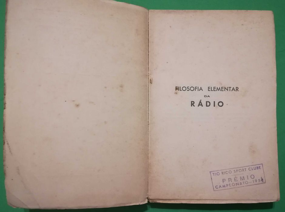Filosofia elementar da rádio, Paulo de Brito Aranha