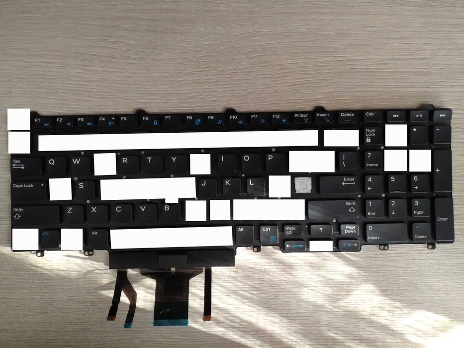 Klawisz + zaczep DELL Latitude 15 E5550 E5570 LED