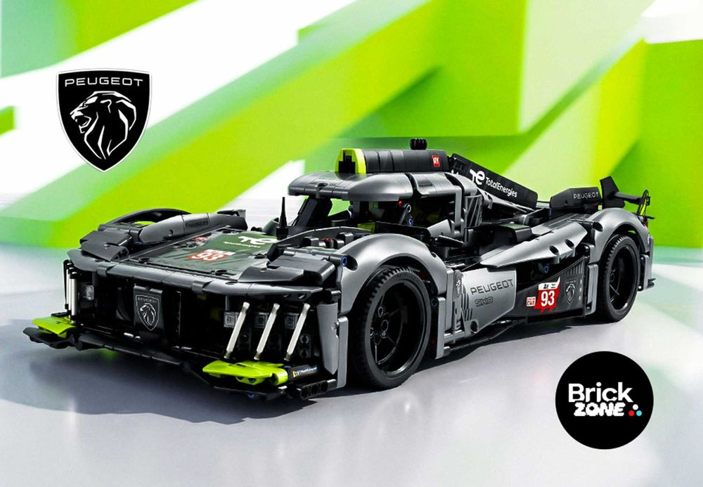 ‼️1859 деталей‼️Конструктор Lego Peugeot 9X8 24H Le Mans (42156)