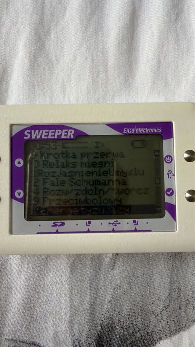 Sweeper marki Enso - urządzenie do biorezonansu