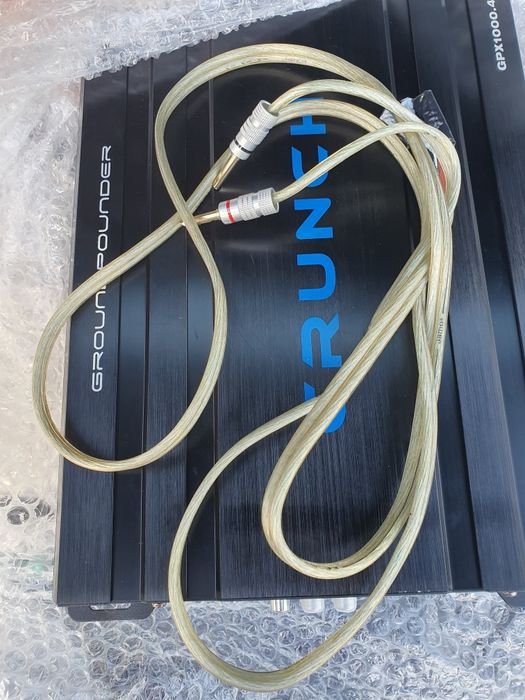 Skrzynia JBL 1100 + wzmacniacz Crunch
