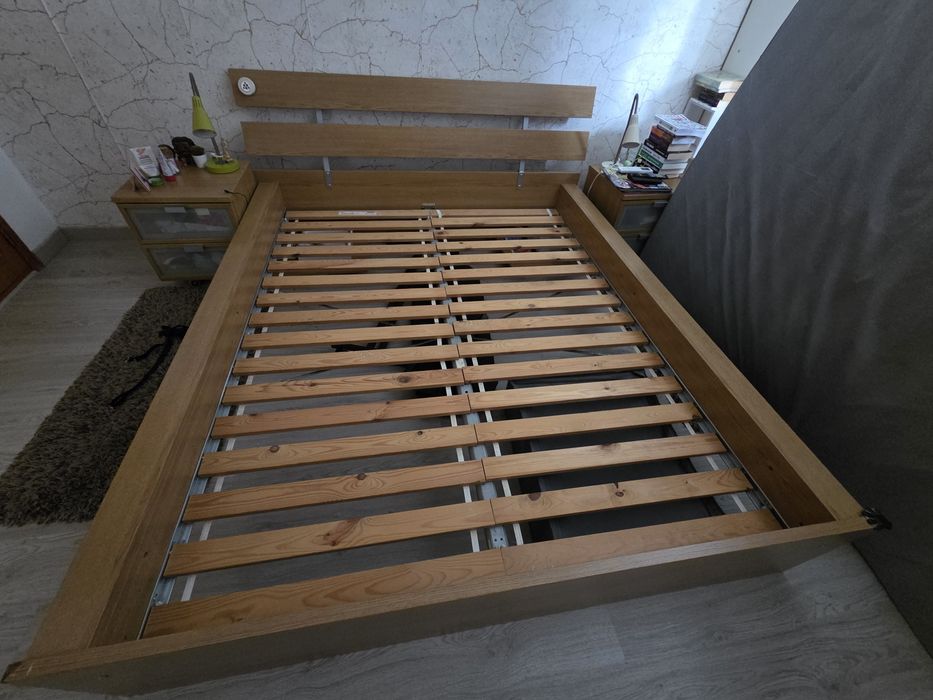 Cama de casal ikea sem colchão