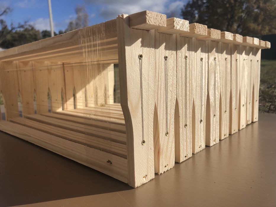 Рамки для вулика в зборі магазинна, Дадан, Українська, рута