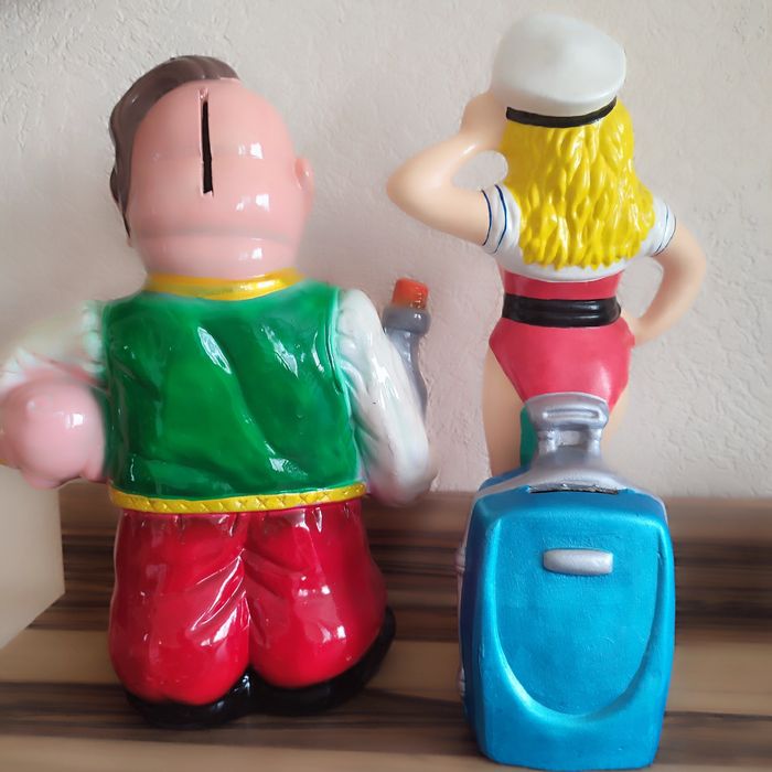 Копилка большая керамика