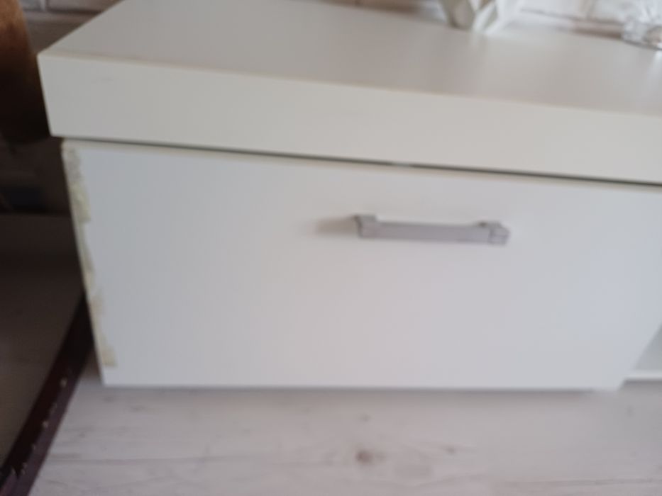 Szafka pod tv, rtv, 180cm biala długa