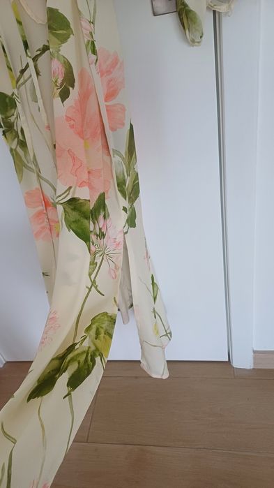 Vestido estampado h&m (novo) -M