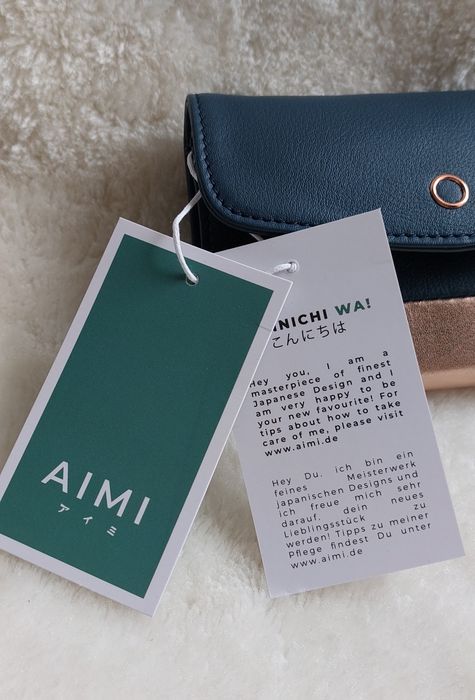 Skórzany portfelik Aimi