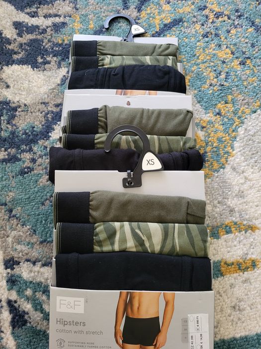 Bokserki f&f XS nowe