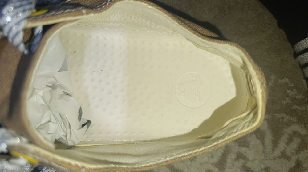 Crocs Mens Size 10 Hover Sneakers Beige White Lace-Up Shoes M10 W12