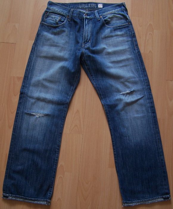 Spodnie Guess Jeans niebieskie 32x32