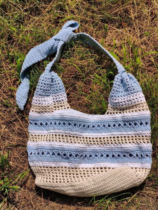 В'язана сумка гачком / Літня сумка / Handmade