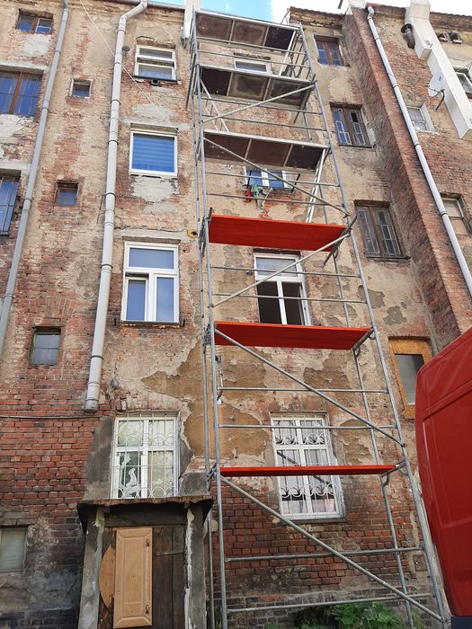 Wynajem Rusztowan Elewacyjne KRAUSE plettac swidnica wałbrzych