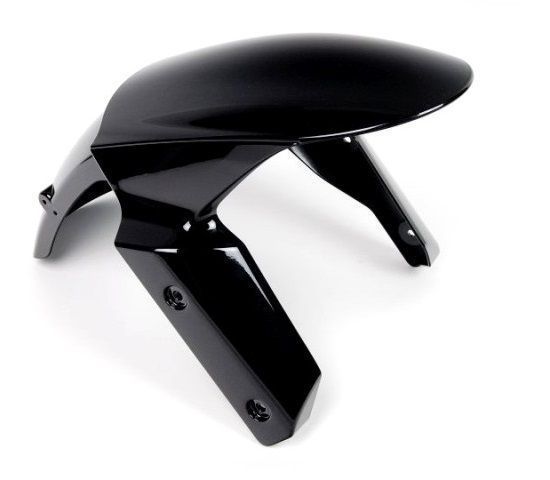 guarda lamas frente kawasaki z800 2013 - 2018 preto