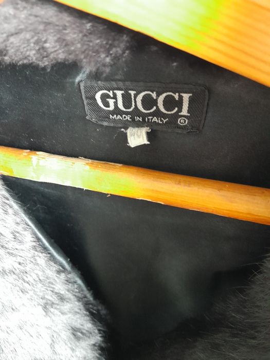 Шуба натуральна кролик Gucci розмір М