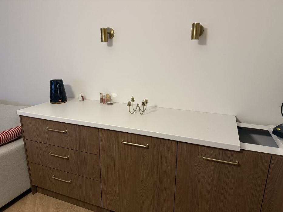 Blat bialy drewniany do kuchni 177x60