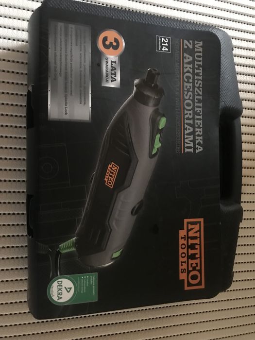 Multiszlifierka z akcesoriami 214 elementow