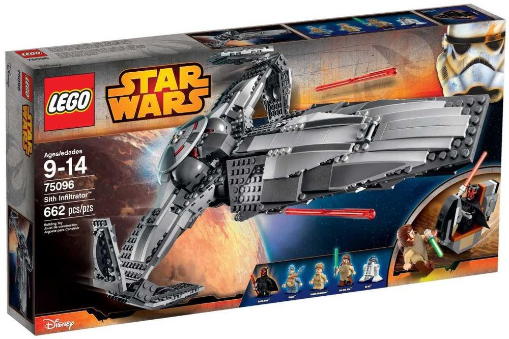 Lego Star Wars 7153 Jango Fett's Slave I e 75096 Sith Infiltrator