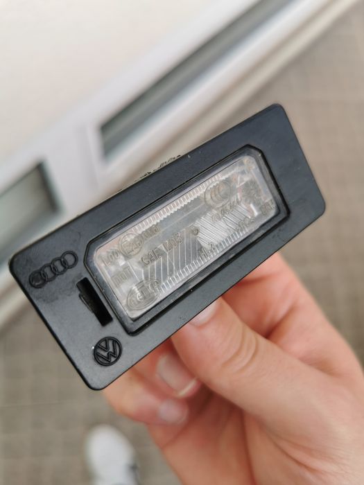 Luz de matrícula Audi A4 e a5