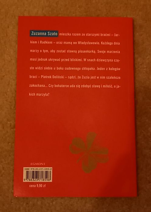 Książka dla nastolatek "Cztery łzy" Ewa Nowak