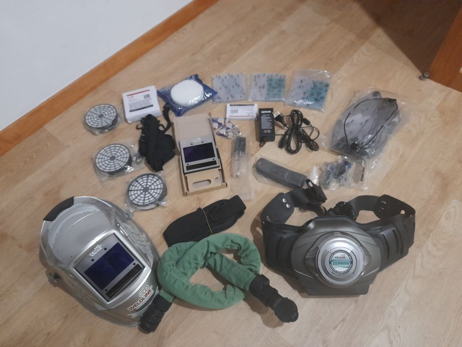 Máscara de soldar ventilada