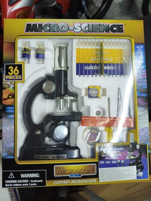 Microscópio para criança