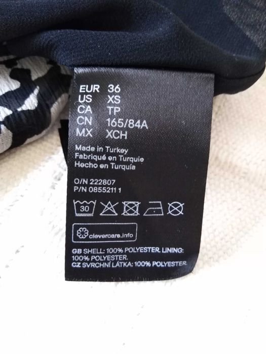 Vestido Comprido H&M XS 36