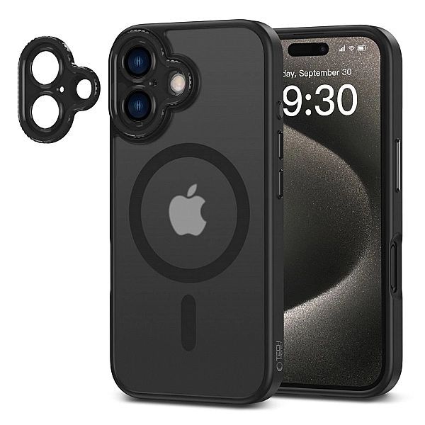 Tech-protect Magcam Magsafe Iphone 16 Matte Black