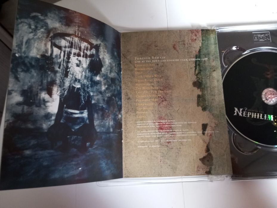 DVD Fields of the Nephilim-Revelations/Forever Remanin/Visionary Heads