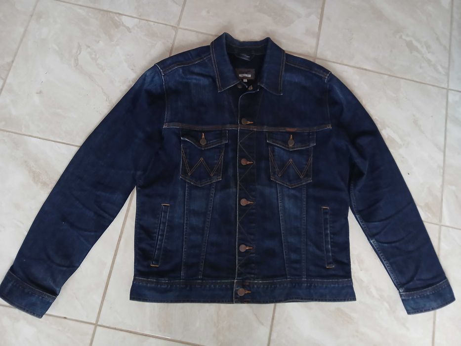 Kurtka Jeansowa Wrangler  pachy:2x59cm
